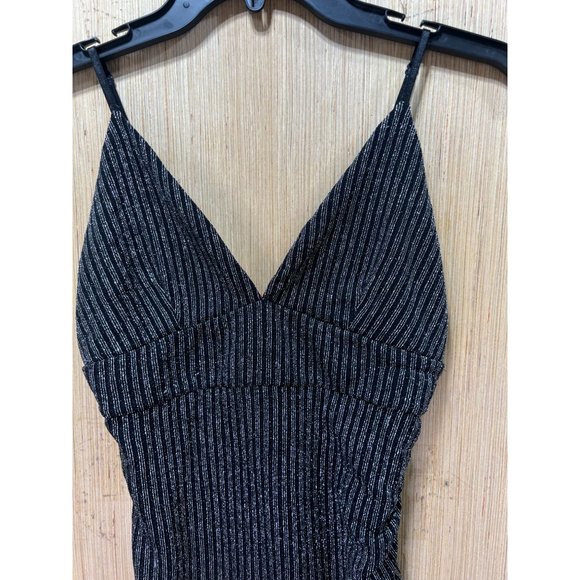 FOREVER 21 - Women's Stretch Dress with Straps - Black - Small - Picture 11 of 13